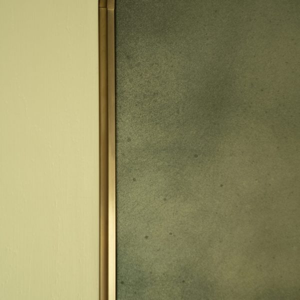 Heavy Antique Mirror Glass