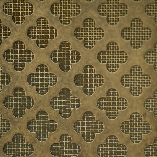 Patinated Brass Grill
